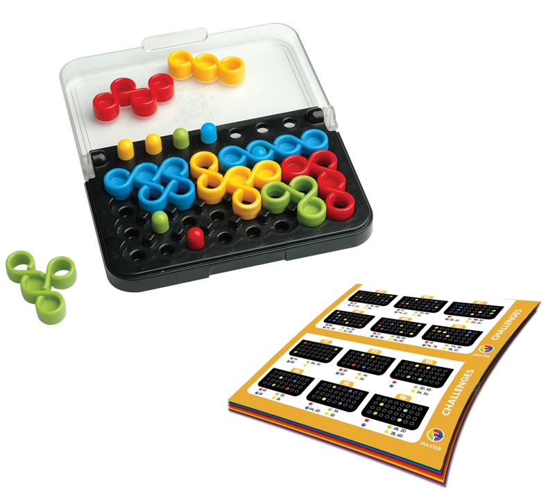  SmartGames IQ Twist, a Travel Game for Kids and Adults