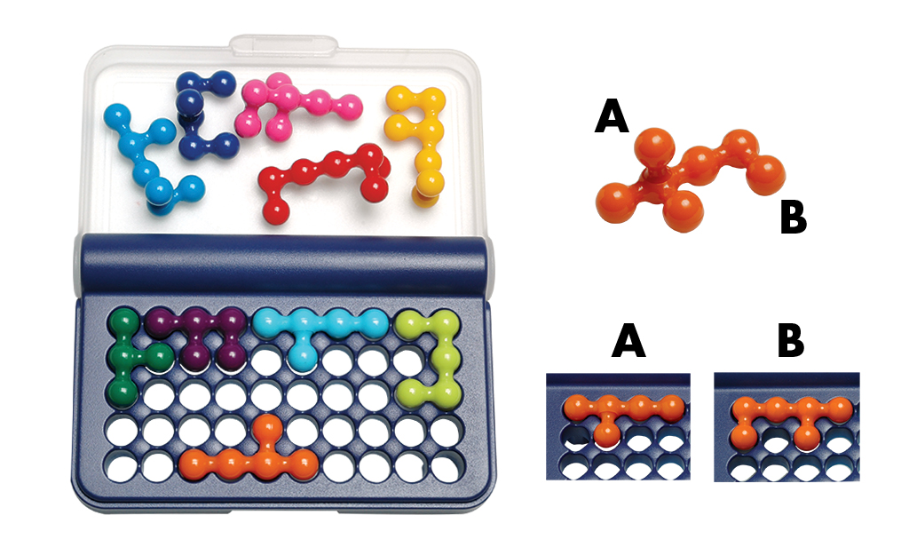 IQ Fit 3D Puzzle Board Games,Kidstoy Skill-importer Brain Game avec étui  portable,Jouets pour enfants,Cadeau de - WHITE[B4689] - Cdiscount Jeux -  Jouets