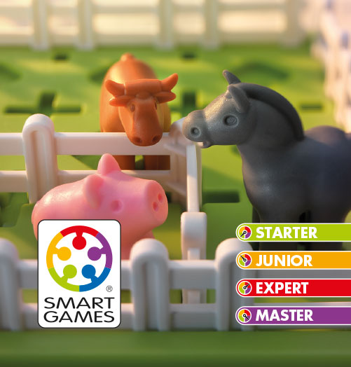 Smart Games Chaos auf der Koppel - Jeu de plateau avec clôture fixe -  Cdiscount Jeux - Jouets