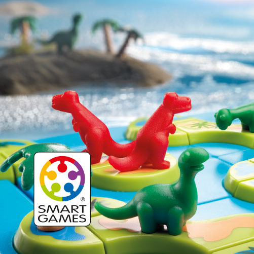 SmartGames - Dinosaures: Îles Mystérieuses | Puzzle 6 Ans Ou Plus | Jeux De  Société Enfants | Jeux éducatifs 6 Ans Ou Plus | Cadeau Enfant 6 Ans | 80