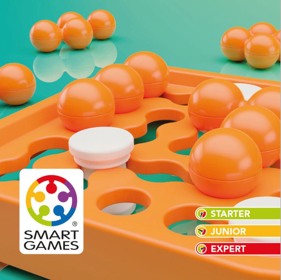 Smartgames Chats & Boîtes Séquentiel Logic Puzzle Jeu Enfants & Adultes  Âges 7+