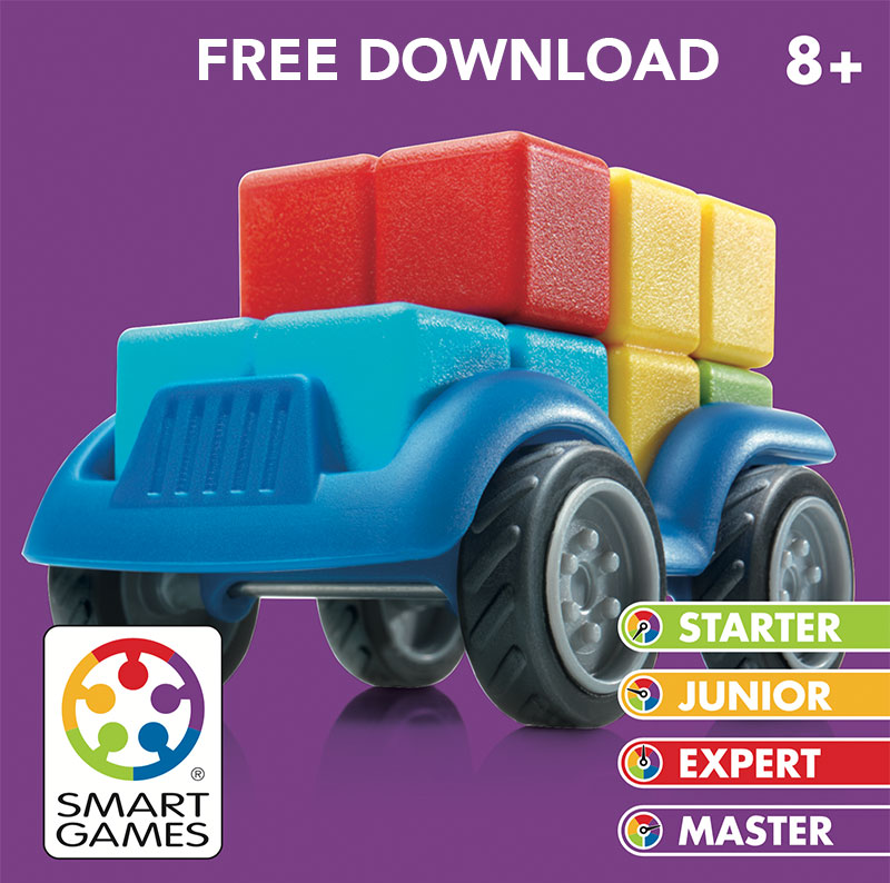 SmartGames Smart Car 5x5 Preschool Game