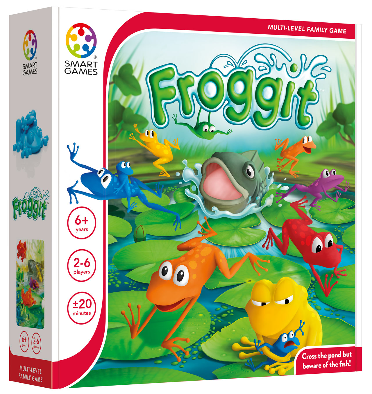 smartgames froggit MULTI packaging - Leuke educatieve spelletjes voor kinderen vanaf 6 jaar & WIN
