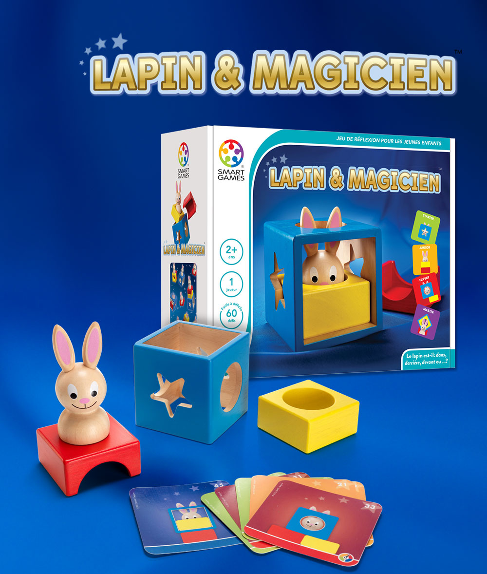 Lapin et Magicien Casse-tête en bois à partir de 2 ans Smartgames - 33,90€