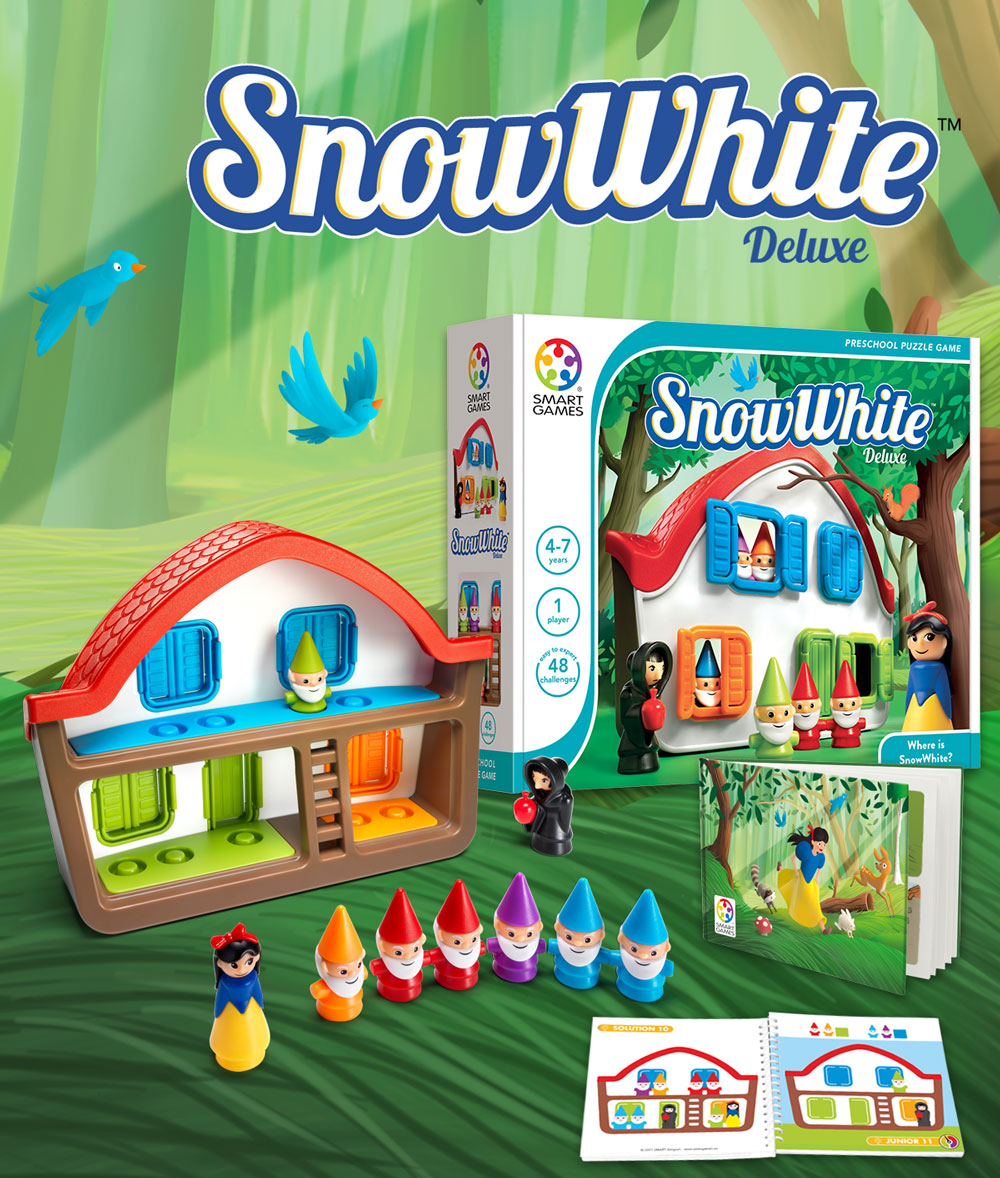 Smart Games Snow White Deluxe (Ages 4+) – Barefoot Toys