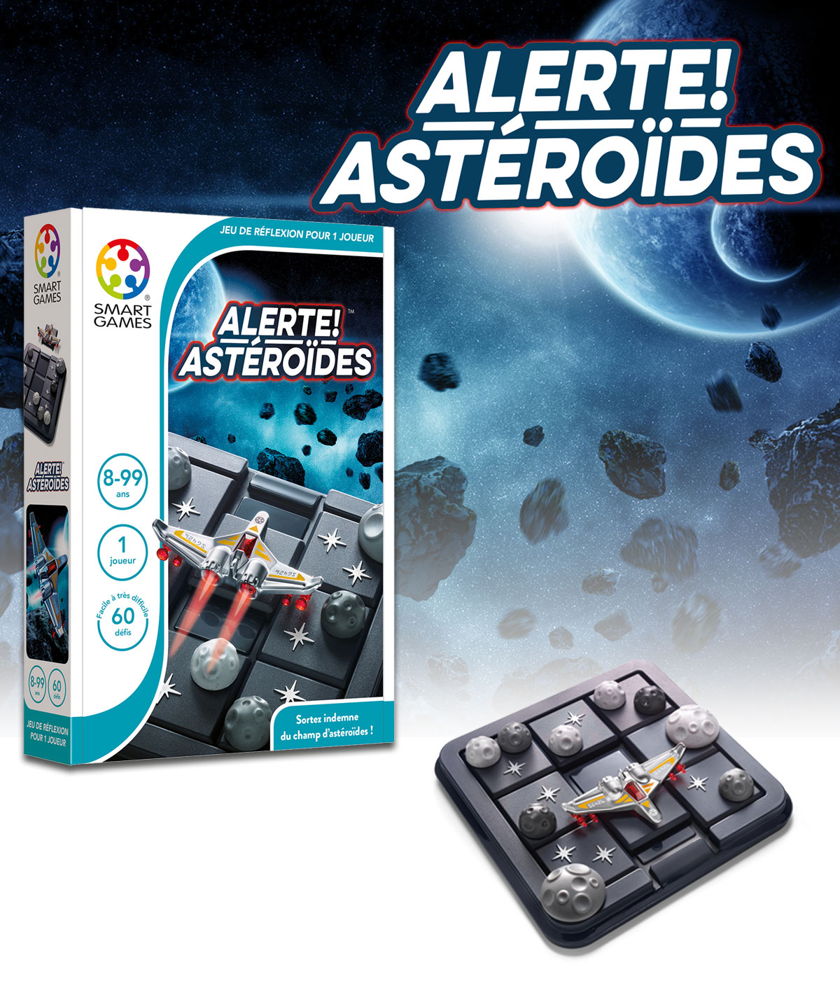 Smartgames jeu alerte ! Asteroides