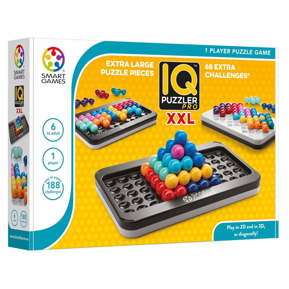 IQ Puzzler Pro & IQ XOXO Puzzle Game Bundle - Gifts Games & Toys from  Crafty Arts UK