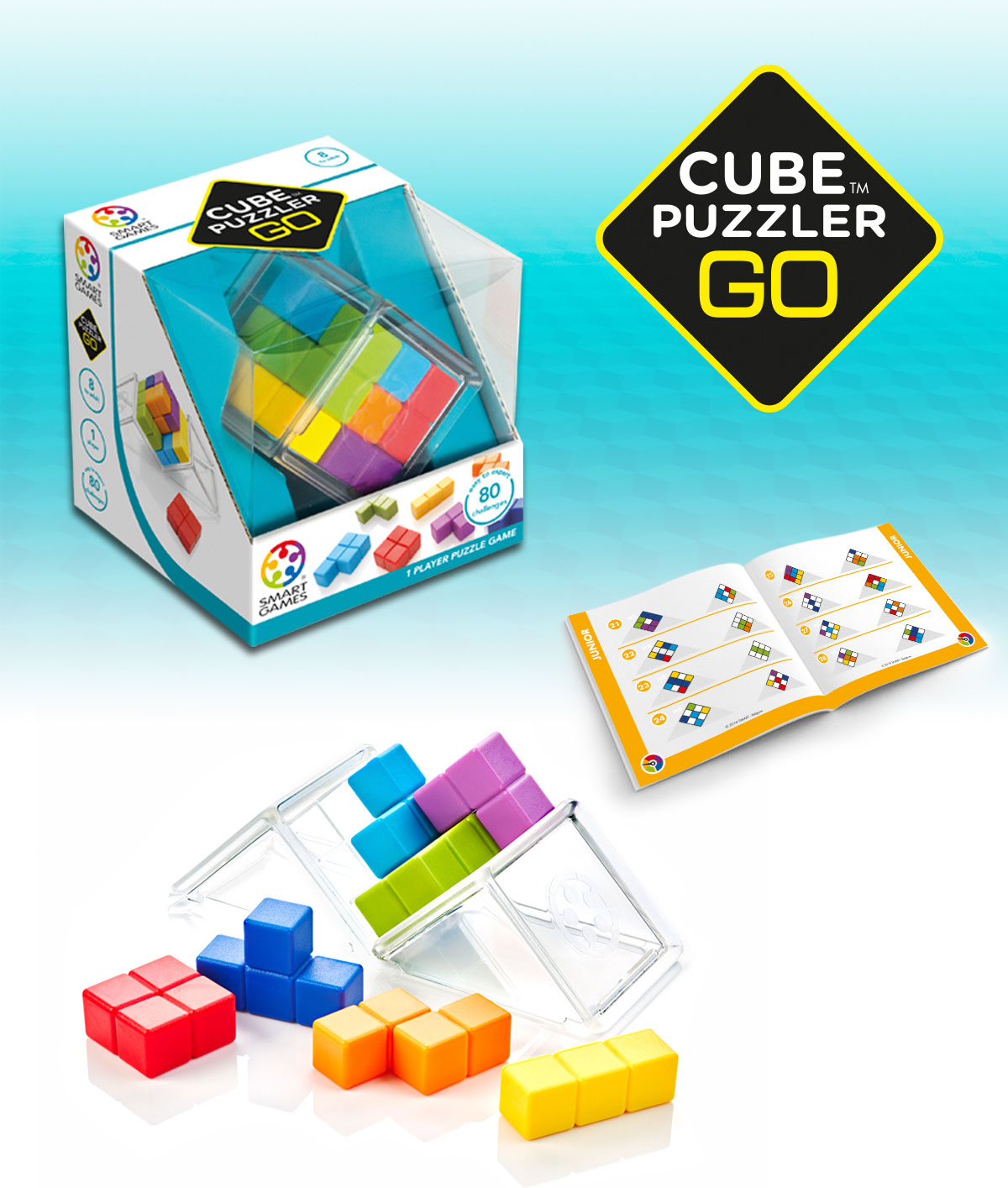 Cube Puzzler Go Details about   Smart Games 